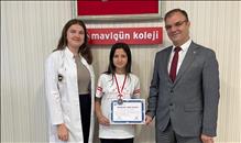 RESİM YARIŞMASINDA İLÇE İKİNCİLİĞİ